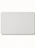 Morven Cairn diatomite stone bath mat in light grey, seen from above on a plain background