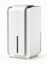 Morven Sprig compact dehumidifier in white, front view on a plain background