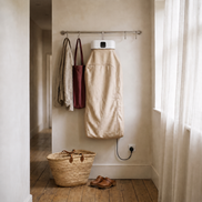 Morven Swathe clothes dryer drying towels in a bathroom