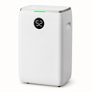 Morven Vale dehumidifier in white, front view on a plain background
